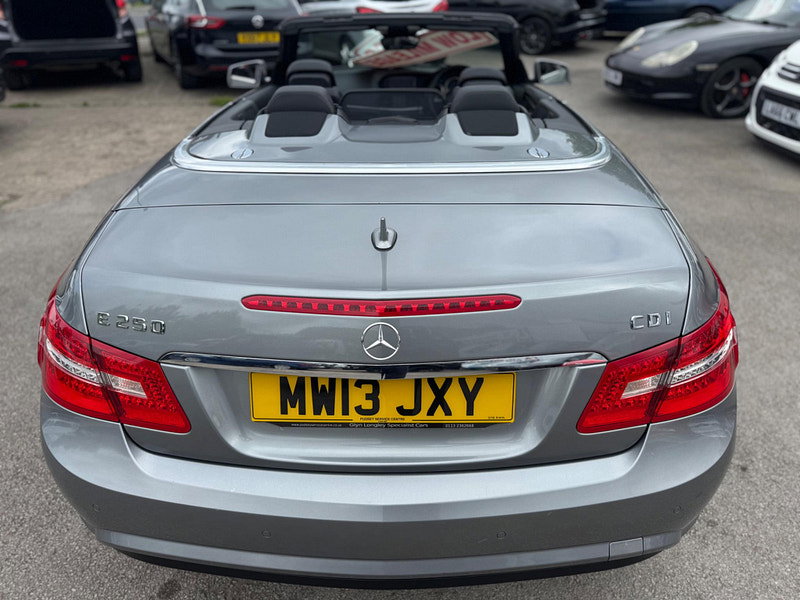 Mercedes-Benz E Class 2.1 E250 CDI BlueEfficiency Sport Cabriolet G-Tronic+ Euro 5 (s/s) 2dr 2dr Automatic 2026