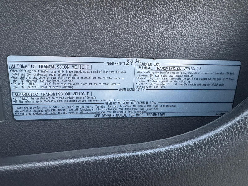 Mitsubishi L200 2.4 DI-D DC Barbarian 4WD Euro 6 4dr 4dr Manual 2026