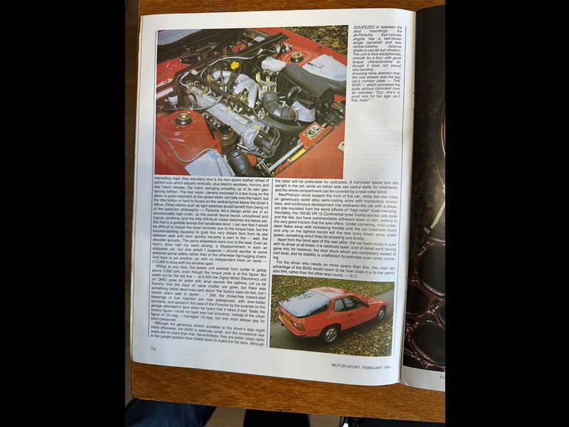Porsche 924  2dr Manual 2026