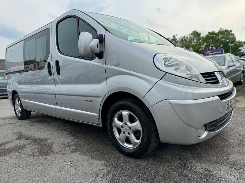Renault Trafic 2.0 dCi LL29 Sport Crew Van L3 H1 4dr (Phase 3, 6 Seats) 4dr Manual 2026