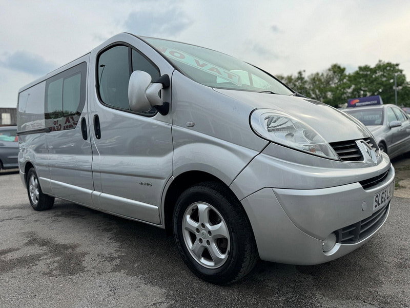 Renault Trafic 2.0 dCi LL29 Sport Crew Van L3 H1 4dr (Phase 3, 6 Seats) 4dr Manual 2026