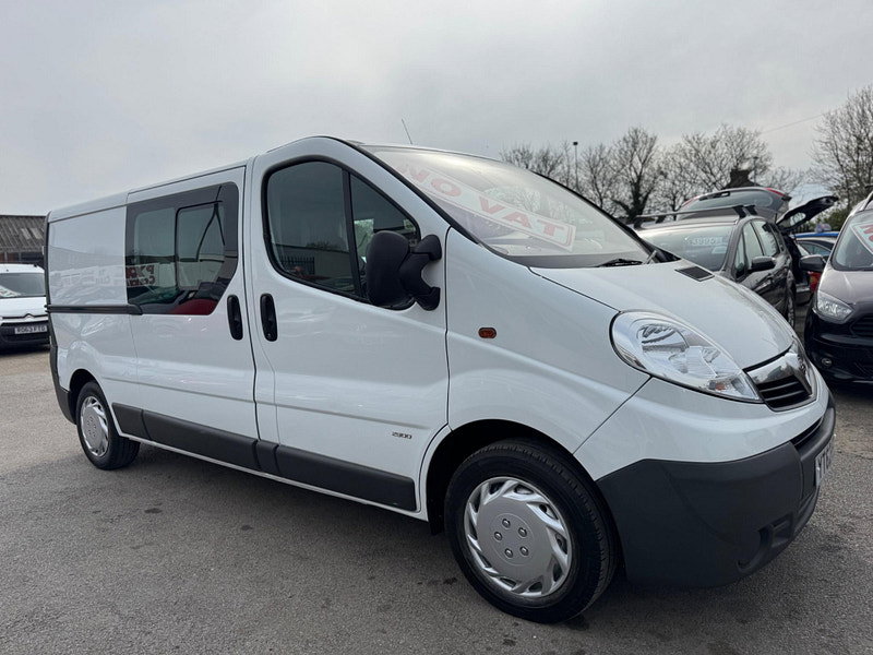 Vauxhall Vivaro 2.0 2900 CDTi Crew Van FWD L1 5dr 5dr Manual 2026