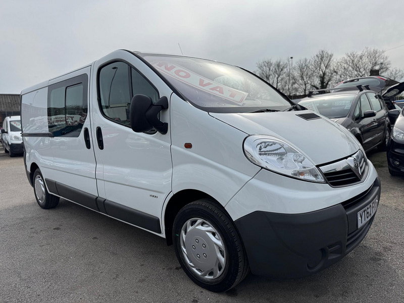 Vauxhall Vivaro 2.0 2900 CDTi Crew Van FWD L1 5dr 5dr Manual 2026