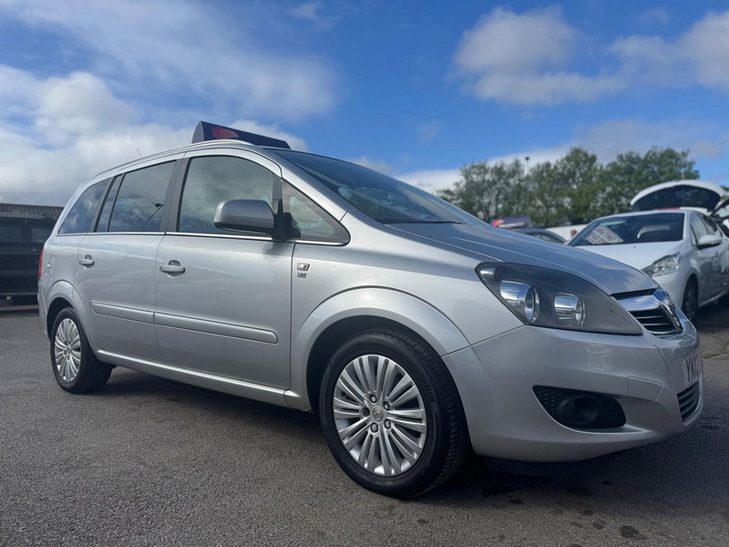 Vauxhall Zafira 1.6 16V Excite Euro 5 5dr 5dr Manual 2026