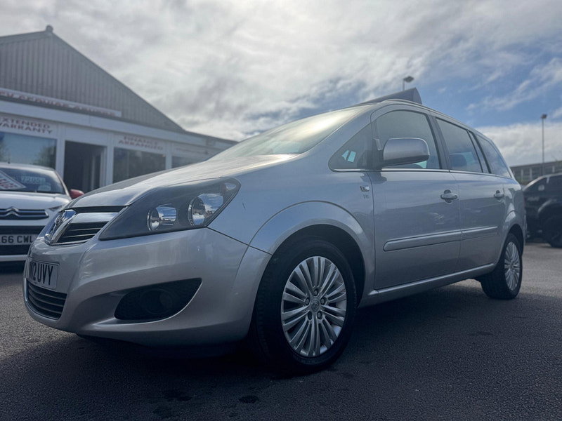 Vauxhall Zafira 1.6 16V Excite Euro 5 5dr 5dr Manual 2026