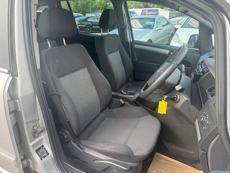Vauxhall Zafira 1.6 16V Excite Euro 5 5dr 5dr Manual 2026