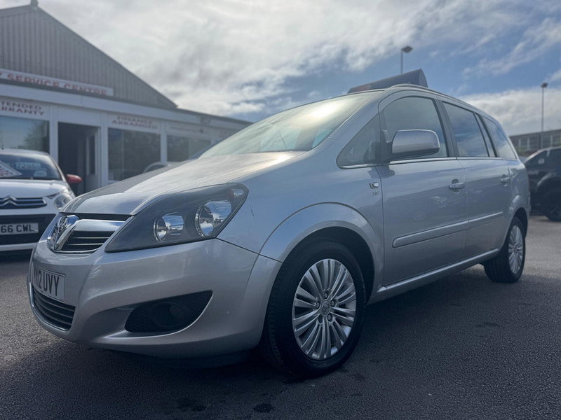 Vauxhall Zafira 1.6 16V Excite Euro 5 5dr 5dr Manual 2026
