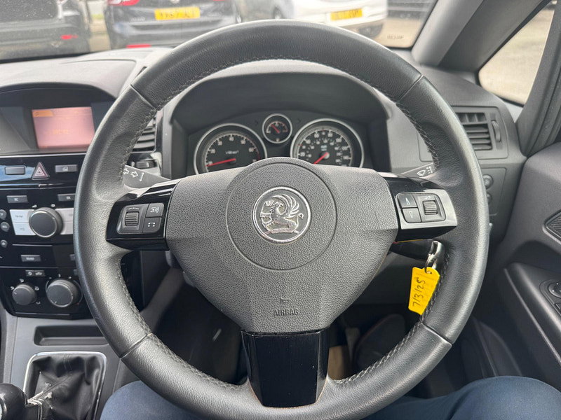Vauxhall Zafira 1.6 16V Excite Euro 5 5dr 5dr Manual 2026