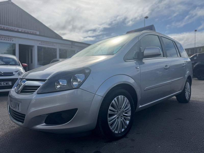 Vauxhall Zafira 1.6 16V Excite Euro 5 5dr 5dr Manual 2026