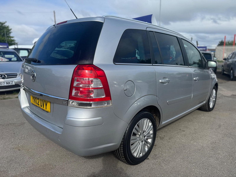 Vauxhall Zafira 1.6 16V Excite Euro 5 5dr 5dr Manual 2026