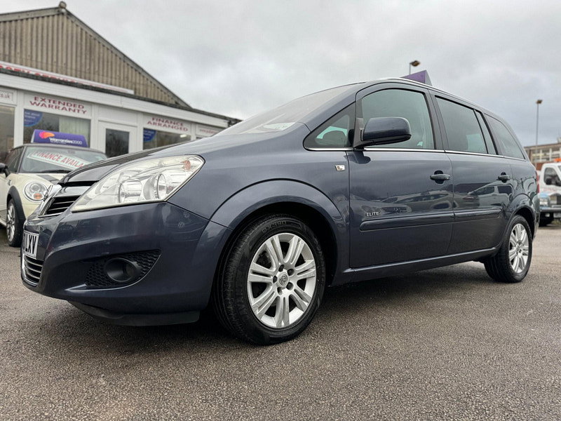 Vauxhall Zafira 1.8 16V Elite Euro 5 5dr 5dr Manual 2026