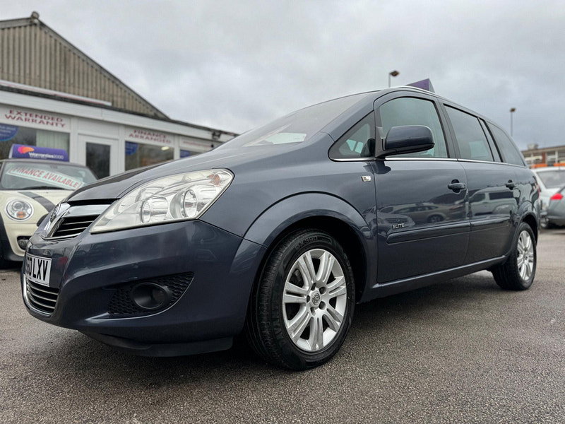 Vauxhall Zafira 1.8 16V Elite Euro 5 5dr 5dr Manual 2026