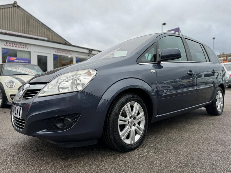 Vauxhall Zafira 1.8 16V Elite Euro 5 5dr 5dr Manual 2026