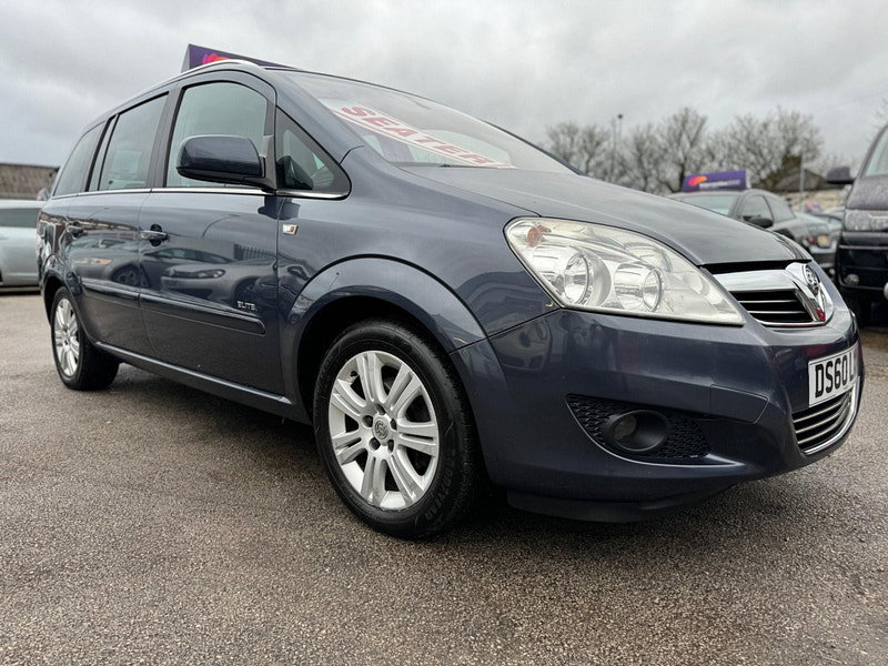 Vauxhall Zafira 1.8 16V Elite Euro 5 5dr 5dr Manual 2026