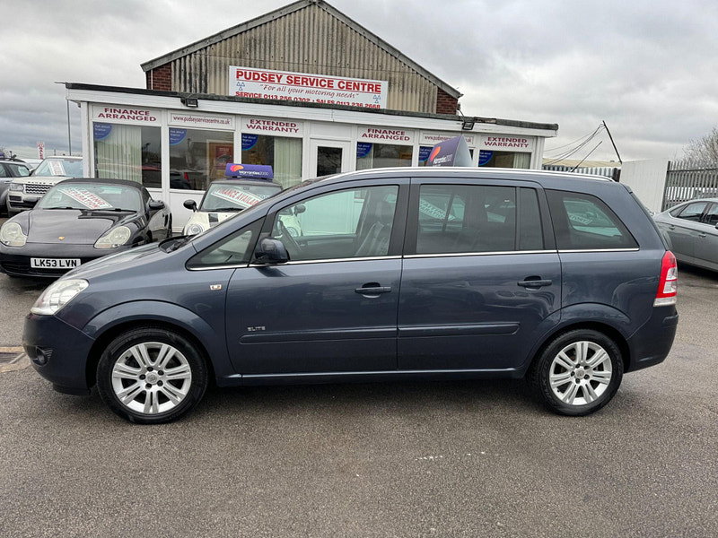 Vauxhall Zafira 1.8 16V Elite Euro 5 5dr 5dr Manual 2026
