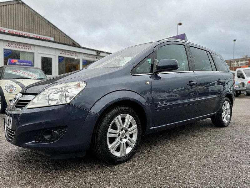 Vauxhall Zafira 1.8 16V Elite Euro 5 5dr 5dr Manual 2026