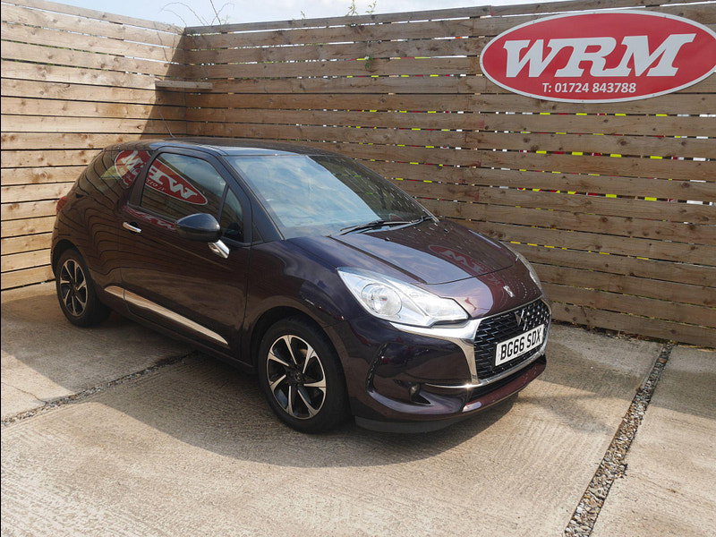 DS Automobiles DS 3 1.2 PureTech Chic Euro 6 3dr 3dr Manual 2026