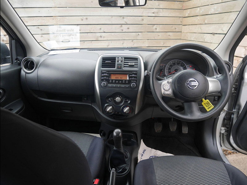 Nissan Micra 1.2 Visia Hatchback 5dr Petrol Manual Euro 5 (80 ps) 5dr Manual 2026