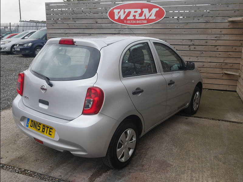 Nissan Micra 1.2 Visia Hatchback 5dr Petrol Manual Euro 5 (80 ps) 5dr Manual 2026