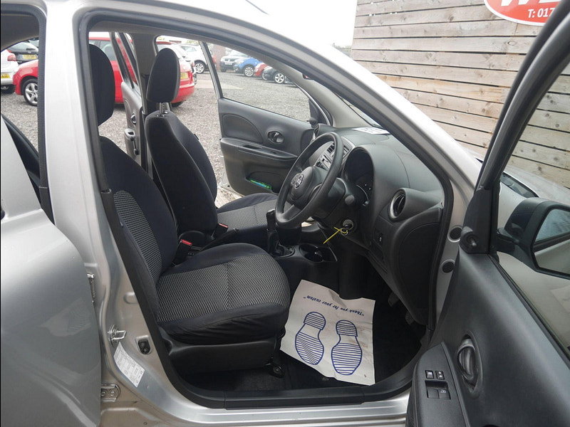 Nissan Micra 1.2 Visia Hatchback 5dr Petrol Manual Euro 5 (80 ps) 5dr Manual 2026