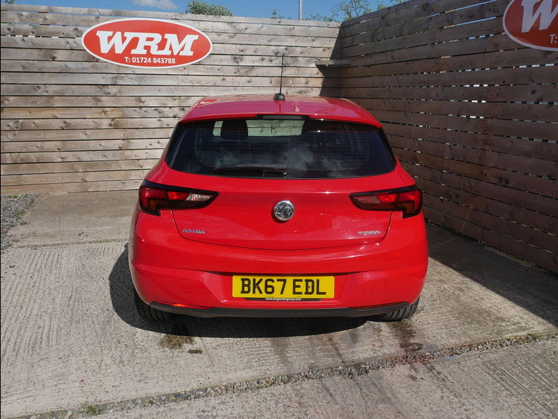 Vauxhall Astra 1.4i Turbo SRi Hatchback 5dr Petrol Manual Euro 6 (150 ps) 5dr Manual 2026
