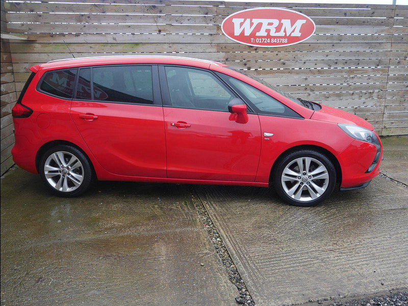 Vauxhall Zafira Tourer 1.4i Turbo SRi MPV 5dr Petrol Manual Euro 6 (140 ps) 5dr Manual 2026