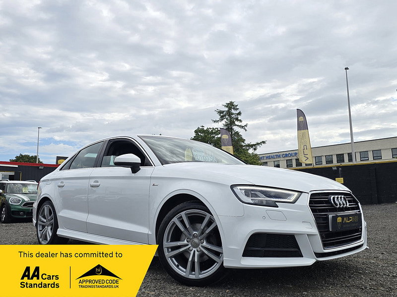 Audi A3 1.4 TFSI CoD S line Saloon 4dr Petrol Manual Euro 6 (s/s) (150 ps)