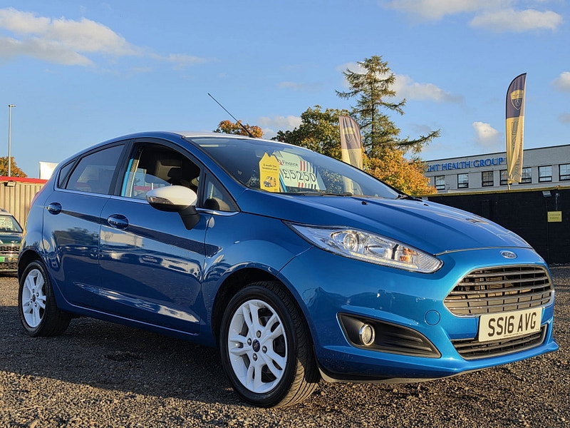 Ford Fiesta 1.25 Zetec Blue Edition Hatchback 5dr Petrol Manual Euro 6 (82 ps)