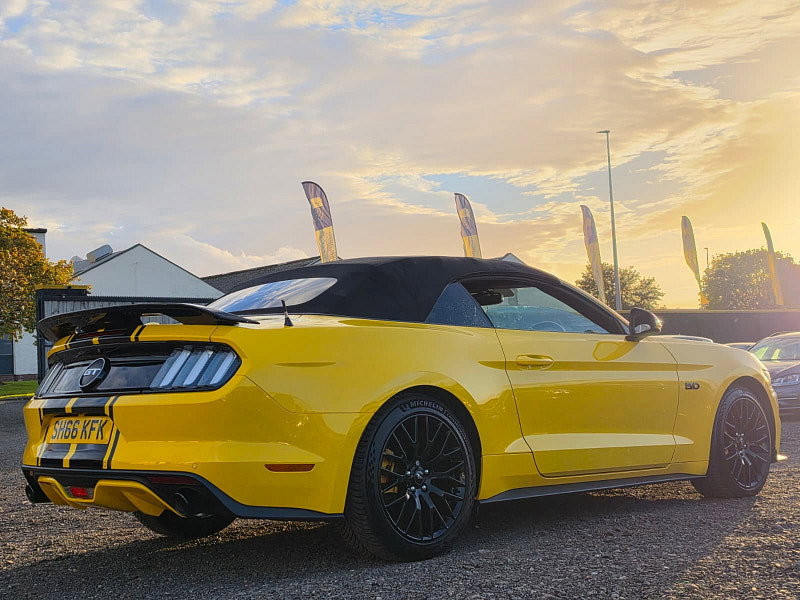 Ford Mustang 5.0 V8 GT Convertible 2dr Petrol SelShift Euro 6 (416 bhp)