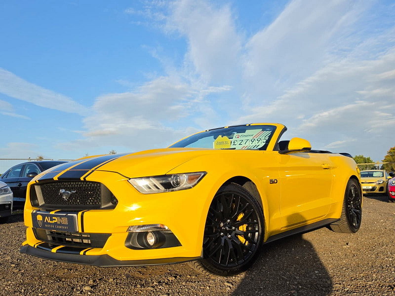 Ford Mustang 5.0 V8 GT Convertible 2dr Petrol SelShift Euro 6 (416 bhp)