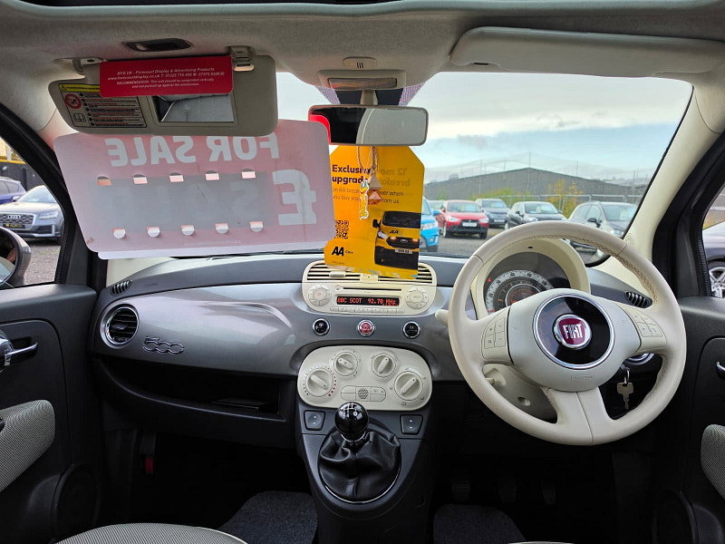 Fiat 500 1.2 Lounge Hatchback 3dr Petrol Manual Euro 5 (s/s) (69 bhp)