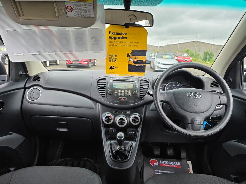 Hyundai I10 1.2 Classic Hatchback 5dr Petrol Manual Euro 5 (85 bhp)