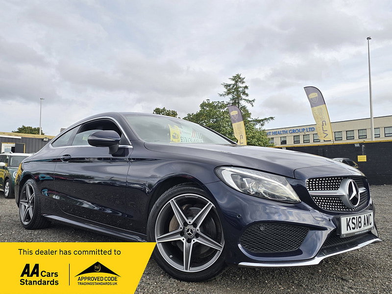 Mercedes-Benz C Class 2.1 C220d AMG Line Coupe 2dr Diesel G-Tronic+ Euro 6 (s/s) (170 ps)