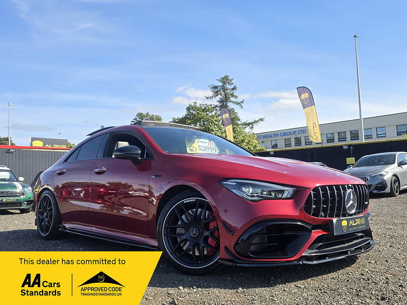 Mercedes-Benz CLA 2.0 CLA45 AMG S Plus Coupe 4dr Petrol 8G-DCT 4MATIC+ Euro 6 (s/s) (421 ps)