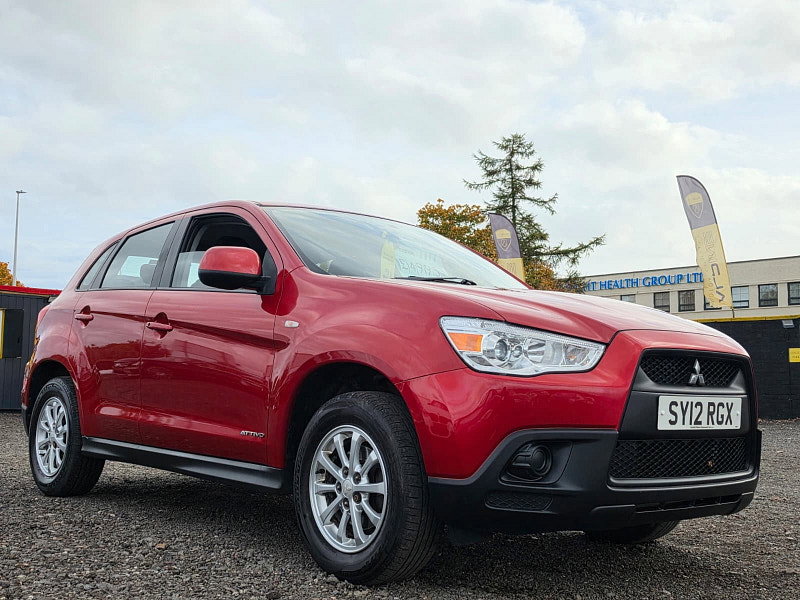 Mitsubishi ASX 1.6 Attivo SUV 5dr Petrol Manual Euro 5 (117 ps)