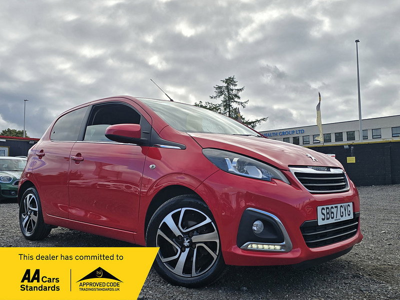 Peugeot 108 1.2 PureTech Allure Hatchback 5dr Petrol Manual Euro 6 (82 ps)