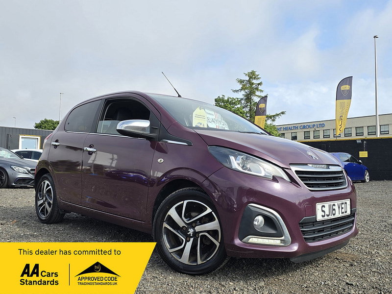 Peugeot 108 1.2 PureTech Feline Hatchback 5dr Petrol Euro 6 (82 ps)