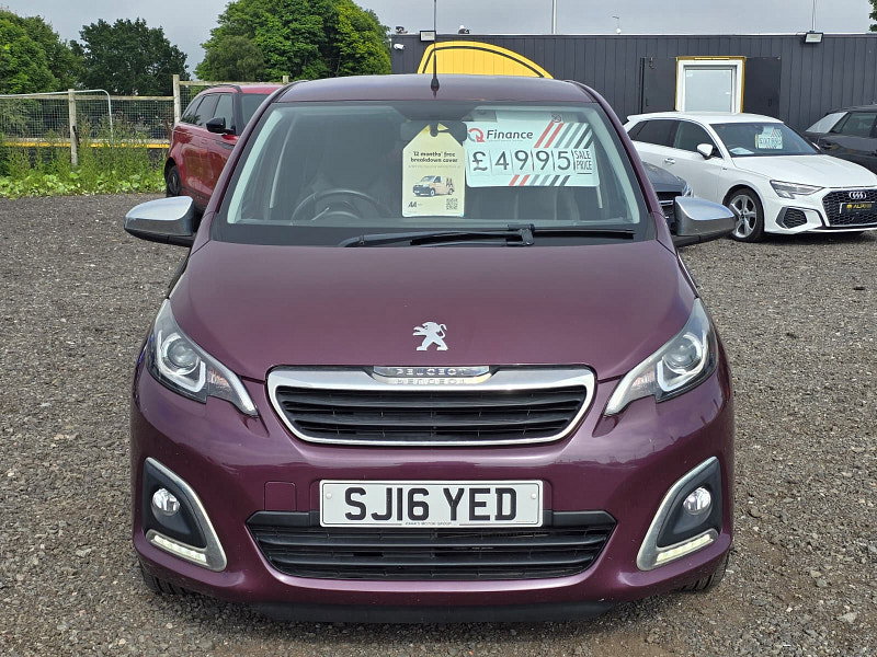Peugeot 108 1.2 PureTech Feline Hatchback 5dr Petrol Euro 6 (82 ps)