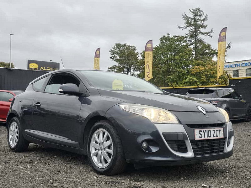 Renault Megane 1.6L Expression VVT 110 Coupe 3dr Petrol Manual Euro 4 (110 bhp)
