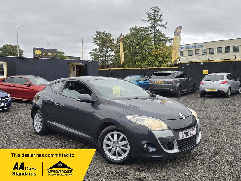 Renault Megane 1.6L Expression VVT 110 Coupe 3dr Petrol Manual Euro 4 (110 bhp)