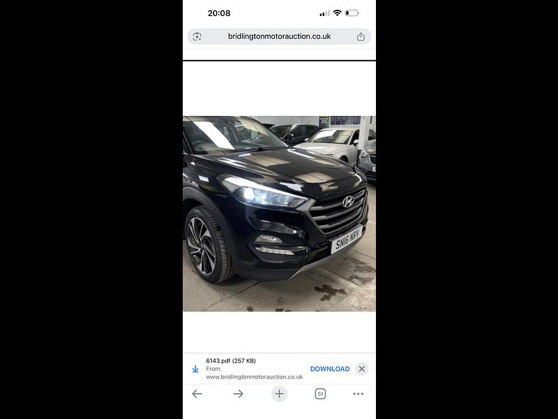 Hyundai Tucson 1.7 CRDi Blue Drive SE SUV 5dr Diesel Manual Euro 6 (s/s) (116 ps) 5dr Manual 2026