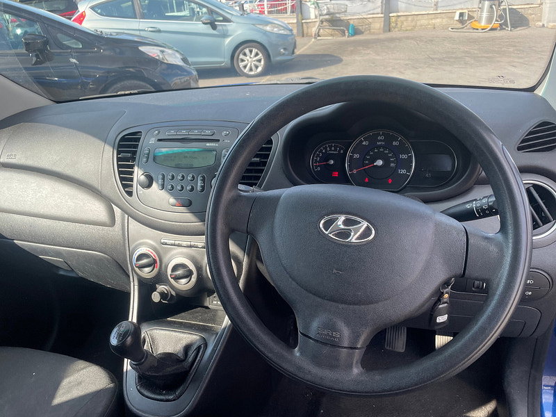 Hyundai I10 1.2 Active Hatchback 5dr Petrol Manual Euro 5 (85 bhp) 5dr Manual 2026