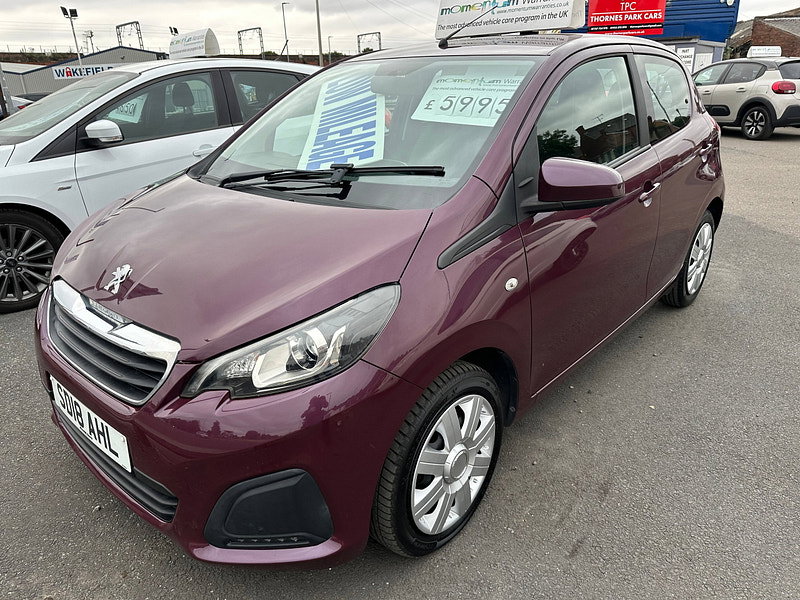 Peugeot 108 1.0 Active Hatchback 5dr Petrol Manual Euro 6 (68 ps) 5dr Manual 2026
