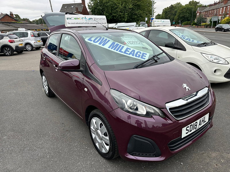 Peugeot 108 1.0 Active Hatchback 5dr Petrol Manual Euro 6 (68 ps) 5dr Manual 2026