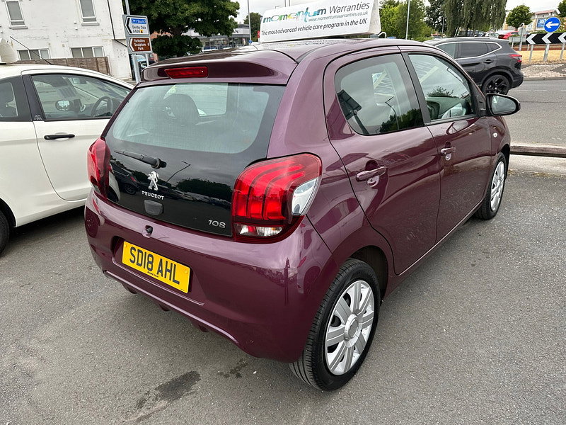 Peugeot 108 1.0 Active Hatchback 5dr Petrol Manual Euro 6 (68 ps) 5dr Manual 2026