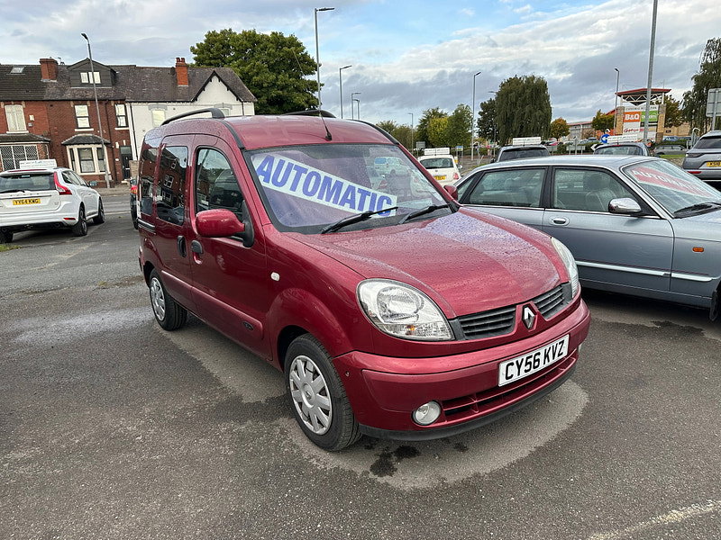 Renault Kangoo 1.6 16v Expression MPV 5dr Petrol Automatic (190 g/km, 95 bhp) 5dr Automatic 2026