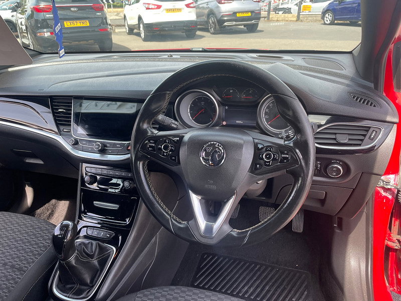 Vauxhall Astra 1.4i Turbo SRi Nav Hatchback 5dr Petrol Manual Euro 6 (150 ps) 5dr Manual 2026