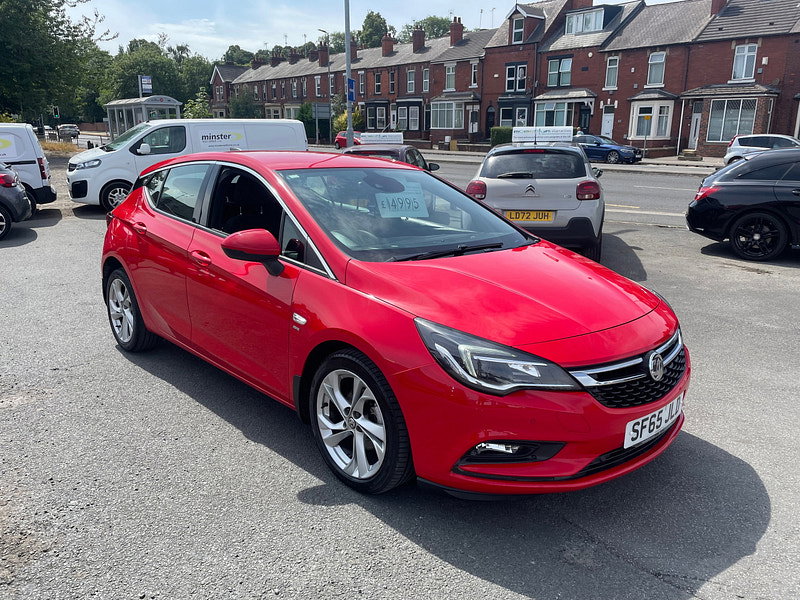 Vauxhall Astra 1.4i Turbo SRi Nav Hatchback 5dr Petrol Manual Euro 6 (150 ps) 5dr Manual 2026