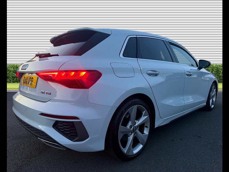Audi A3 2.0 TDI 35 S line Sportback 5dr Diesel S Tronic Euro 6 (s/s) (150 ps)