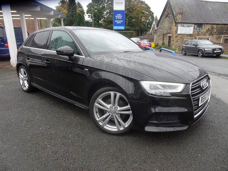 Audi A3 1.5 TFSI CoD S line Sportback Euro 6 (s/s) 5dr 5dr Manual 2026